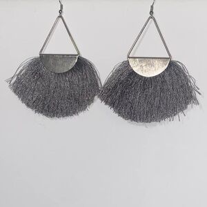 Fringe earrings